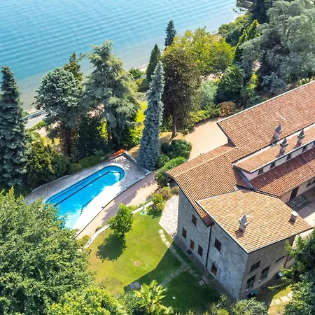 Luxury Lakeside Retreat With Pool Near Stresa! Maggiore Romanza Brisino